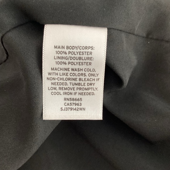 Sejour Gingham Crop Jacket Black White Size16W - Picture 7 of 7